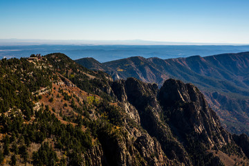 view of mountain valley