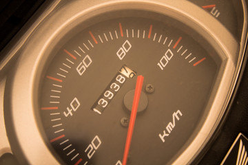 Fototapeta premium Speedometer