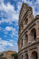 The Colosseum in Rome Italy