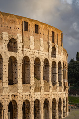 Naklejka premium The Colosseum in Rome Italy