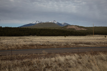 view of mountains from route 66