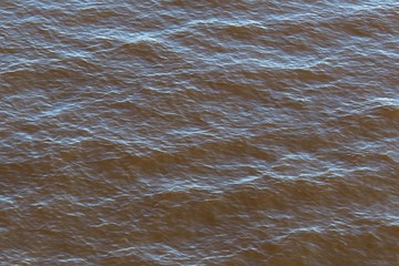 Closeup of dark blue marble water background texture