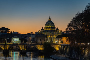 Fototapeta premium The beautiful city of Rome, Italy