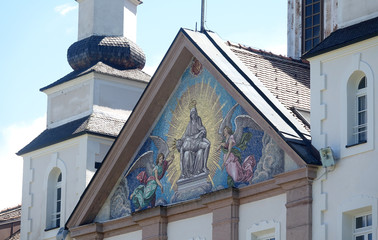 Wallfahrtskirche Maria Weissenstein bei Deutschnofen im Eggental