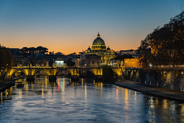 Fototapeta na wymiar The beautiful city of Rome, Italy