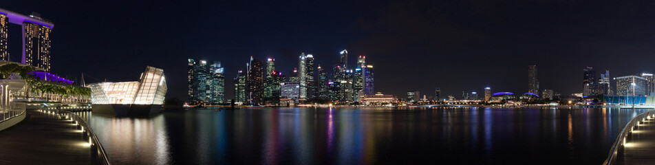 Obraz na płótnie Canvas Singapore Panorama
