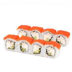  tasty rolls for restaurant menu on a white background1