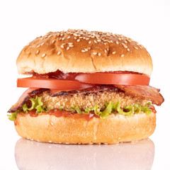  big and tasty burger for restaurant menu10