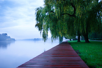 nad jeziorem © Wojciech