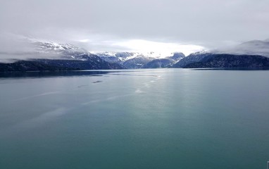 Alaska Entering Glacier Bay