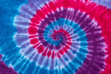 Colorful  Abstract Psychedelic Tie Dye Swirl Design 