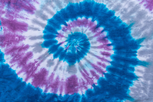 Colorful  Abstract Psychedelic Tie Dye Swirl Design 