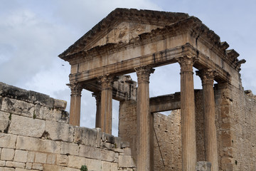 Obraz premium Sîte de Dougga