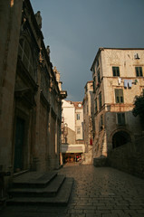 Fototapeta na wymiar Old town in Dubrovnik, Croatia