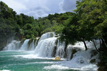 Fototapeta premium Skradinski buk, Park Narodowy Krka, Chorwacja