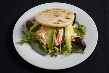 Venezuelan typical food, arepa