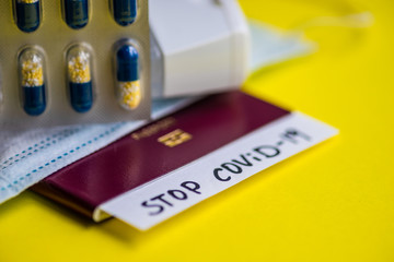 Covid-19 virus concept