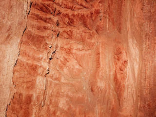 Aerial Top View Atacama Desert Valle de la Muerte, Death Valley in San Pedro de Atacama, Chile sand hills and rock formations natural wonder by drone