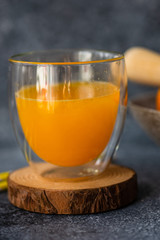 Homemade citrus organic juice