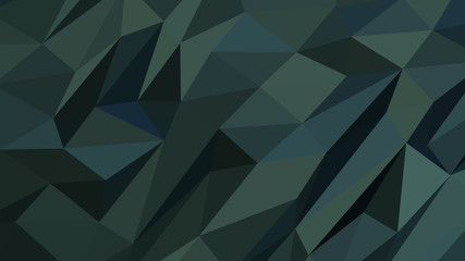Abstract polygonal background. Modern Wallpaper. Dark Slate Gray vector illustration