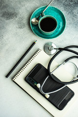 Antivirus concept on pastel background