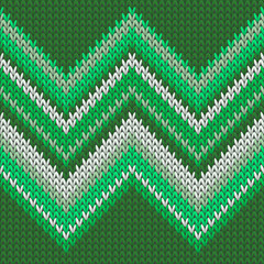 Yarn zig zal lines christmas knit geometric 