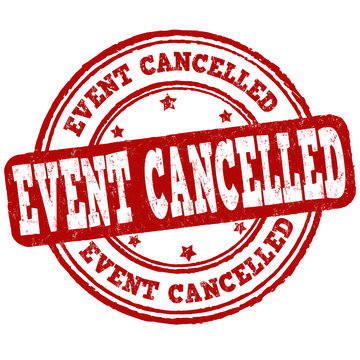 Event Cancelled Stamp