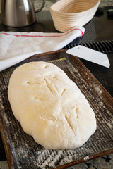 Raw Un-Cooked Sourdough Bread