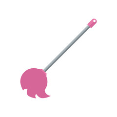 floor mop flat style icon