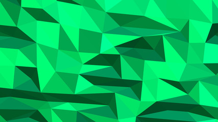 Abstract polygonal background. Modern Wallpaper. Spring Green vector illustration