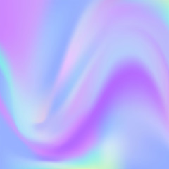 Holographic foil. Abstract wallpaper background. Vector hologram texture. 