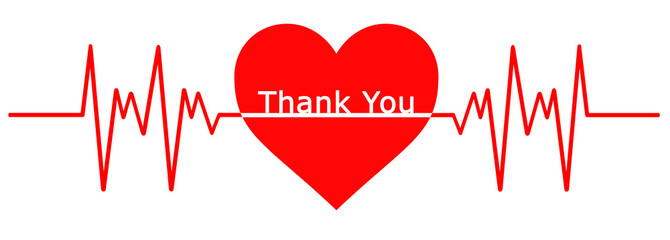 Heart Beat Line Illustration