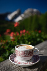 morning in dolomites