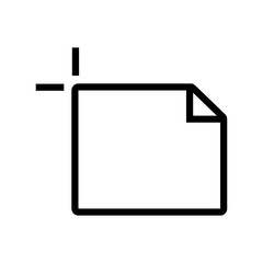 document file paper line style icon