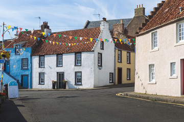 Cottages at West Shore, Pittenweem, Scotland
