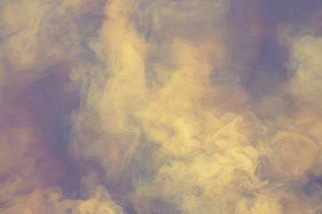 Mud and water merge together, creating the theme of a toxic liquid in which swirls of dirt move,...