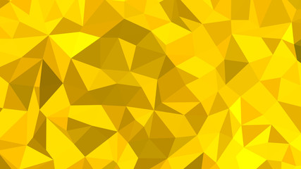 Abstract polygonal background. Modern Wallpaper. Gold vector illustration