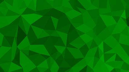 Abstract polygonal background. Modern Wallpaper. Web Green vector illustration