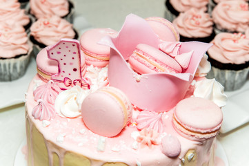 Cake for a little baby's birthday