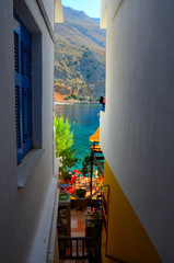 Crete island: Loutro village.