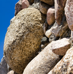 ncient stone wall