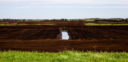 peat mining
