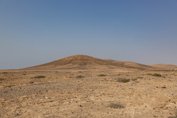 Fototapeta na wymiar Fuerteventura Spanien Europa Landschaft