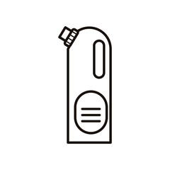 disinfectant plastic bottle product with drop line style