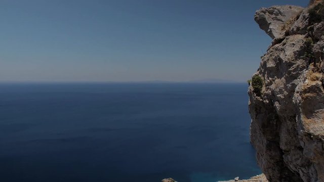folegandros greece rock  sea view