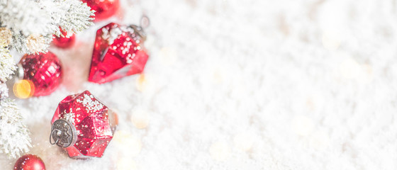 Merry Christmas and New Year holidays background