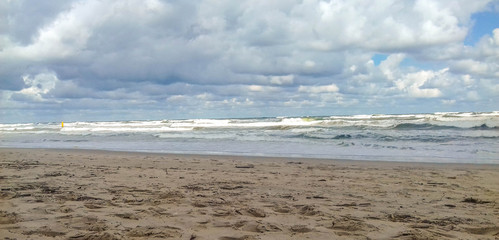 Polskie morze, wybrzeże, plaża