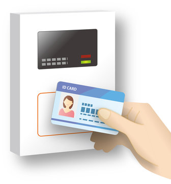 Entry card reader office security 入室カードリーダーオフィスセキュリティ