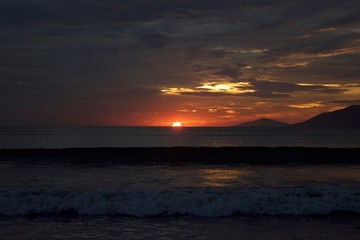 Fototapeta premium Sunset Beach in Brazil