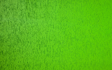green wall plastered